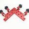 2 pc 90 Degrees L-Shaped Auxiliary Fixture Splicing board Positioning Panel Fixed clip Carpenter's Square Ruler Woodworking tool