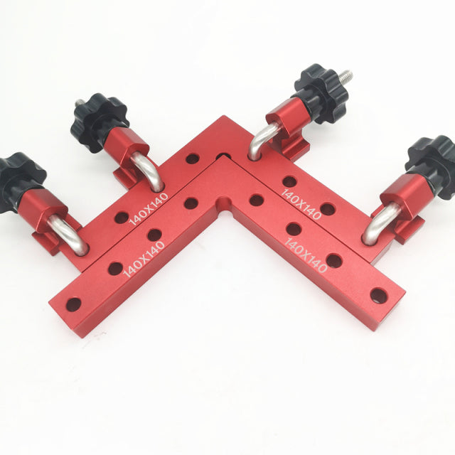2 pc 90 Degrees L-Shaped Auxiliary Fixture Splicing board Positioning Panel Fixed clip Carpenter's Square Ruler Woodworking tool