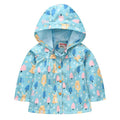 Autumn Waterproof Windbreaker For Boy Baby Trench Coat Kids Long Sleeve Jackets Children Clothing For Girls Fashion Outwear 2-6Y