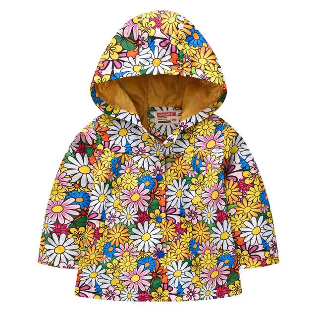 Autumn Waterproof Windbreaker For Boy Baby Trench Coat Kids Long Sleeve Jackets Children Clothing For Girls Fashion Outwear 2-6Y