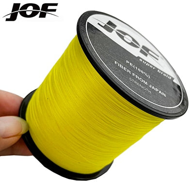 8 Strands 1000M 500M 300M 100M Multicolor Braided Fishing Line Sea Saltwater Carp Fishing Weave Extreme 100% PE JOF