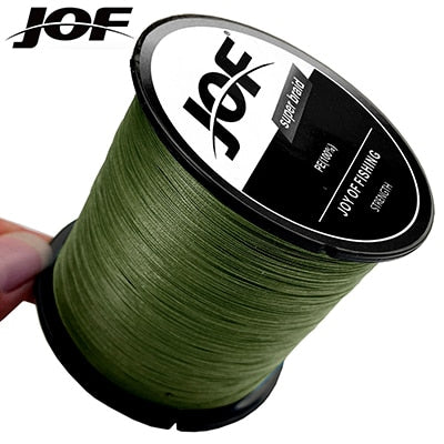 8 Strands 1000M 500M 300M 100M Multicolor Braided Fishing Line Sea Saltwater Carp Fishing Weave Extreme 100% PE JOF