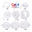 Cat6 CAT7 RJ45 Network LAN Ethernet Cable Computer UTP Patch Cord for Router 0.5m 1m 1.5m 2m 3m 5m 10m 15m 20m 25m 30m