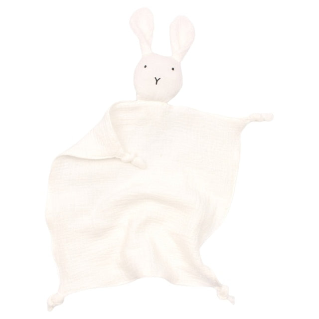Baby Soother Appease Towel Bib Soft Animal Rabbit Doll Teether Infants Comfort Sleeping Nursing Cuddling Blanket Toys