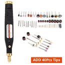 Electric Drill Dremel Grinder Engraver Pen Grinder Mini Drill Electric Rotary Tool Grinding Machine Dremel 100pcs Accessories