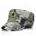 2019 United States US Marines Corps Cap Hat Military Hats Camouflage Flat Top Hat Men Cotton hHat USA Navy Embroidered Camo Hat