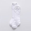 Lawadka Spring Kids Girls Stockings Big Bow Knee High Long Stocking High Quality Fashion Lace Clothes Accesories