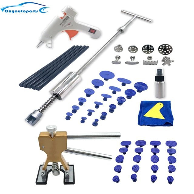Car body Dent Removal Tool Dent Repair Puller Kit Slide Hammer Suction Cups For Hail Damage Car Dent Repair Tool