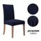 1/2/4/6 Pcs Dining Room Chair Cover Stretch Elastic Dining Chair Slipcover Spandex Case for Chairs housse de chaise