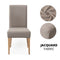 1/2/4/6 Pcs Dining Room Chair Cover Stretch Elastic Dining Chair Slipcover Spandex Case for Chairs housse de chaise
