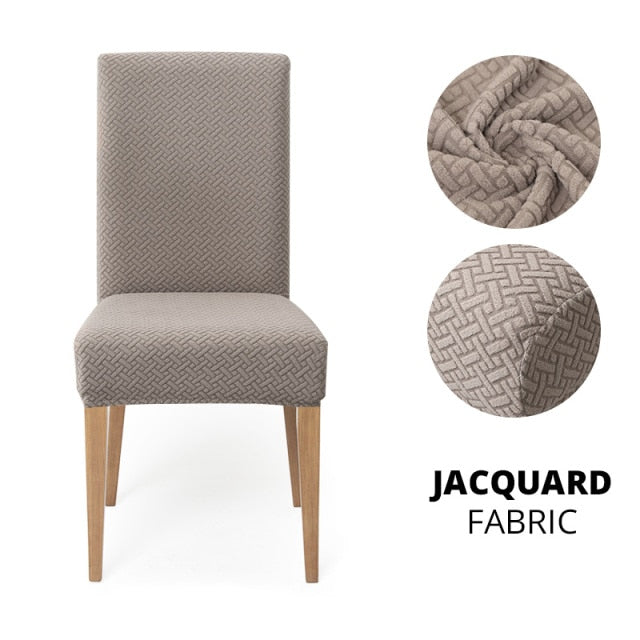 1/2/4/6 Pcs Dining Room Chair Cover Stretch Elastic Dining Chair Slipcover Spandex Case for Chairs housse de chaise