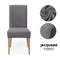 1/2/4/6 Pcs Dining Room Chair Cover Stretch Elastic Dining Chair Slipcover Spandex Case for Chairs housse de chaise