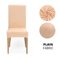 1/2/4/6 Pcs Dining Room Chair Cover Stretch Elastic Dining Chair Slipcover Spandex Case for Chairs housse de chaise