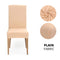 1/2/4/6 Pcs Dining Room Chair Cover Stretch Elastic Dining Chair Slipcover Spandex Case for Chairs housse de chaise