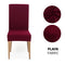 1/2/4/6 Pcs Dining Room Chair Cover Stretch Elastic Dining Chair Slipcover Spandex Case for Chairs housse de chaise
