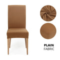 1/2/4/6 Pcs Dining Room Chair Cover Stretch Elastic Dining Chair Slipcover Spandex Case for Chairs housse de chaise