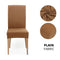 1/2/4/6 Pcs Dining Room Chair Cover Stretch Elastic Dining Chair Slipcover Spandex Case for Chairs housse de chaise