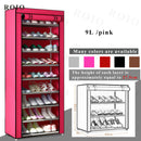 Multi-layer Simple Shoe Rack Entryway Space-saving Shoe Organizer Easy to Install Shoes Shelf Home Dorm Furniture Shoe Cabinet