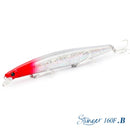 TSURINOYA 160F Ultra-long Casting Floating Minnow Fishing Lure DW110 STINGER 163mm 31g Sea Fishing Hard Bait Piura Seabass Baits