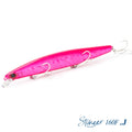 TSURINOYA 160F Ultra-long Casting Floating Minnow Fishing Lure DW110 STINGER 163mm 31g Sea Fishing Hard Bait Piura Seabass Baits