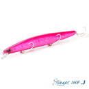 TSURINOYA 160F Ultra-long Casting Floating Minnow Fishing Lure DW110 STINGER 163mm 31g Sea Fishing Hard Bait Piura Seabass Baits