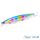 TSURINOYA 160F Ultra-long Casting Floating Minnow Fishing Lure DW110 STINGER 163mm 31g Sea Fishing Hard Bait Piura Seabass Baits