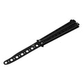 Foldable Butterfly Knife Portable Transformable Blunt Balisong Pocket Trainer Survival Knife Training Tool For Outdoor Game