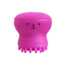 Silicone Facial Cleaning Brush Small Octopus Cleaner Sponge Face Deep Clean Massage Face Scrub Brush Beauty Skin Care Tool TSLM1