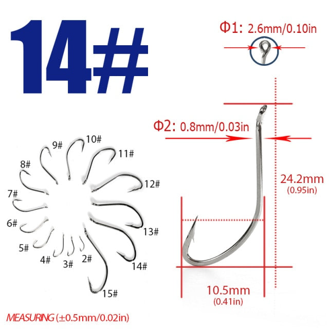 For Gamakatsu Fishing Hooks Sea Japan Fishing Hooks Saltwater Fishhooks Sea High Carbon Big Fishing Hook Pack Jig Hook