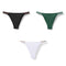 3pcs Underwear For Woman Seamless Sexy Thongs Women's Lingerie Bikini Sports Female Thong New Sale Underpants Panties For Woman