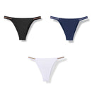3pcs Underwear For Woman Seamless Sexy Thongs Women's Lingerie Bikini Sports Female Thong New Sale Underpants Panties For Woman
