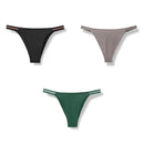 3pcs Underwear For Woman Seamless Sexy Thongs Women's Lingerie Bikini Sports Female Thong New Sale Underpants Panties For Woman