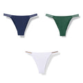 3pcs Underwear For Woman Seamless Sexy Thongs Women's Lingerie Bikini Sports Female Thong New Sale Underpants Panties For Woman