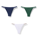 3pcs Underwear For Woman Seamless Sexy Thongs Women's Lingerie Bikini Sports Female Thong New Sale Underpants Panties For Woman