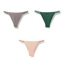 3pcs Underwear For Woman Seamless Sexy Thongs Women's Lingerie Bikini Sports Female Thong New Sale Underpants Panties For Woman