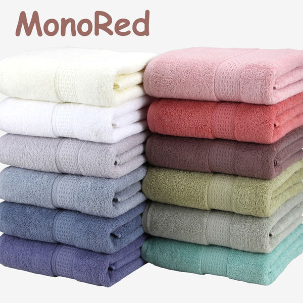 17 Colors Japanese Pure Cotton Super Absorbent Large Bath Towel Thick Soft Bathroom Towels Comfortable Bath Towels 70x140cm