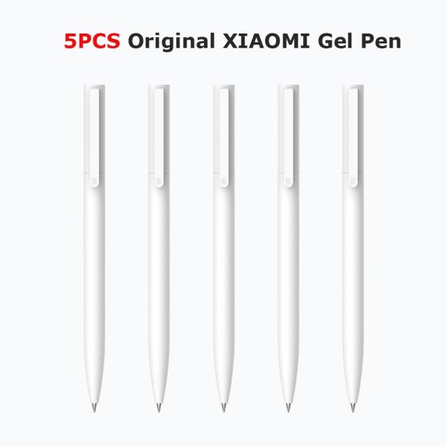 Original Xiaomi Mijia Gel Pen MI Pen 9.5mm Signing Pen PREMEC Smooth Switzerland Refill MiKuni Japan Ink (Black/Blue) Best Gift