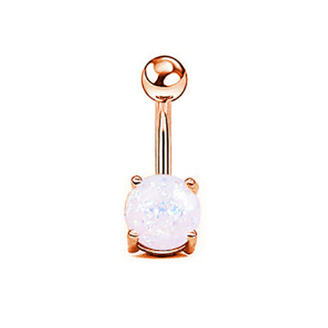 1pc Sexy Navel Piercing Belly Button Rings Bar Crystal Zircon Dangling Ombligo Party Stud Barbell for Woman Body Jewelry 14g