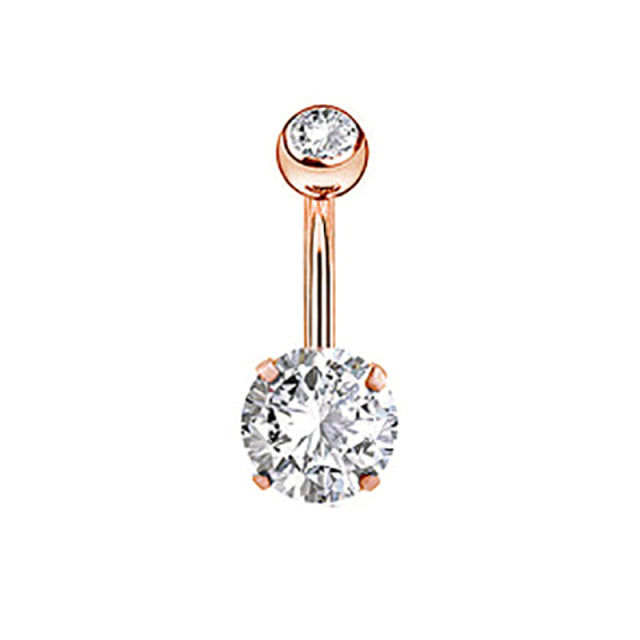 1pc Sexy Navel Piercing Belly Button Rings Bar Crystal Zircon Dangling Ombligo Party Stud Barbell for Woman Body Jewelry 14g