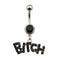 1pc Sexy Navel Piercing Belly Button Rings Bar Crystal Zircon Dangling Ombligo Party Stud Barbell for Woman Body Jewelry 14g
