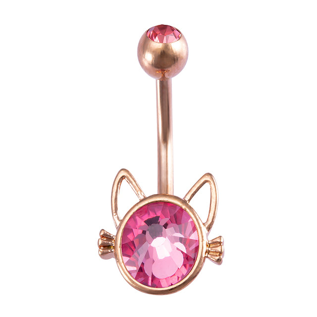 1pc Sexy Navel Piercing Belly Button Rings Bar Crystal Zircon Dangling Ombligo Party Stud Barbell for Woman Body Jewelry 14g