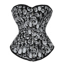 Sexy Women Bustier Lace Up Corset Top Corset Boned Waist Trainer Lingerie Overbust Corsets Body Shaper Plus Size