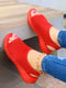 2021 New Women's Soft & Comfortable Sandals Mesh Upper Breathable Sandals Adjustable Cross-strap Design Sandalias Mujer 2020