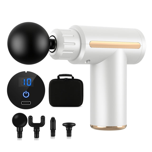 Health Manager Massage Gun Massager Muscle Relax Body Relaxation Electric Massager High Frequency Deep Tissue Percussion Muscle