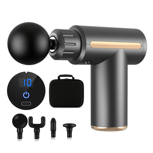 Health Manager Massage Gun Massager Muscle Relax Body Relaxation Electric Massager High Frequency Deep Tissue Percussion Muscle