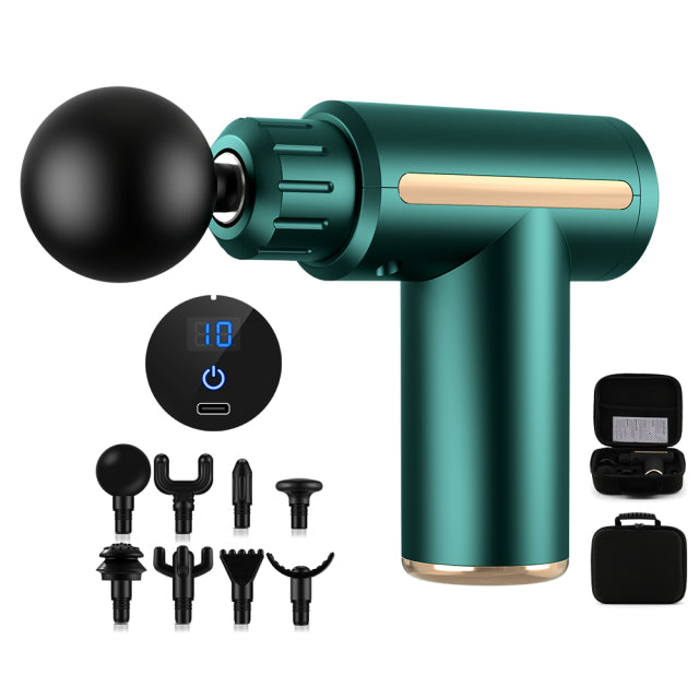 Health Manager Massage Gun Massager Muscle Relax Body Relaxation Electric Massager High Frequency Deep Tissue Percussion Muscle