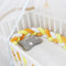1M/2M/3M/4M Baby Bumper Crib Cot Protector Infant Bebe Bedding Set for Baby Boy Girl Braid Knot Pillow Cushion Room Decor
