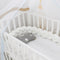 1M/2M/3M/4M Baby Bumper Crib Cot Protector Infant Bebe Bedding Set for Baby Boy Girl Braid Knot Pillow Cushion Room Decor