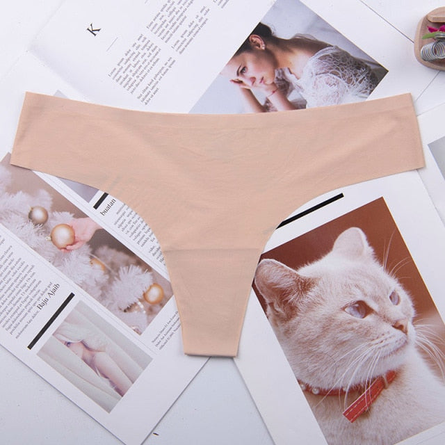 Women Panties Underwear Ultra-thin Viscose Seamless Briefs Comfort low-Rise Ruffles Sexy Lingerie Summer New Hot 1pcs/Lot  ac164