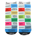 DZ1645 Doctor Nurse Print Grey's Anatomy Cotton Happy Socks Casual Creative Soft Comfortable Funny Novelty Men Woman Fans Gifts